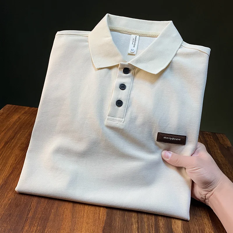 Summer Short sleeved Polo Shirt for Men 2025 New Large Simple T-shirt Top Versatile Casual Men's Clothing
Summer Short sleeved Polo Shirt for Men 2025 New Large Simple T-shirt Top Versatile Casual Men's Clothing