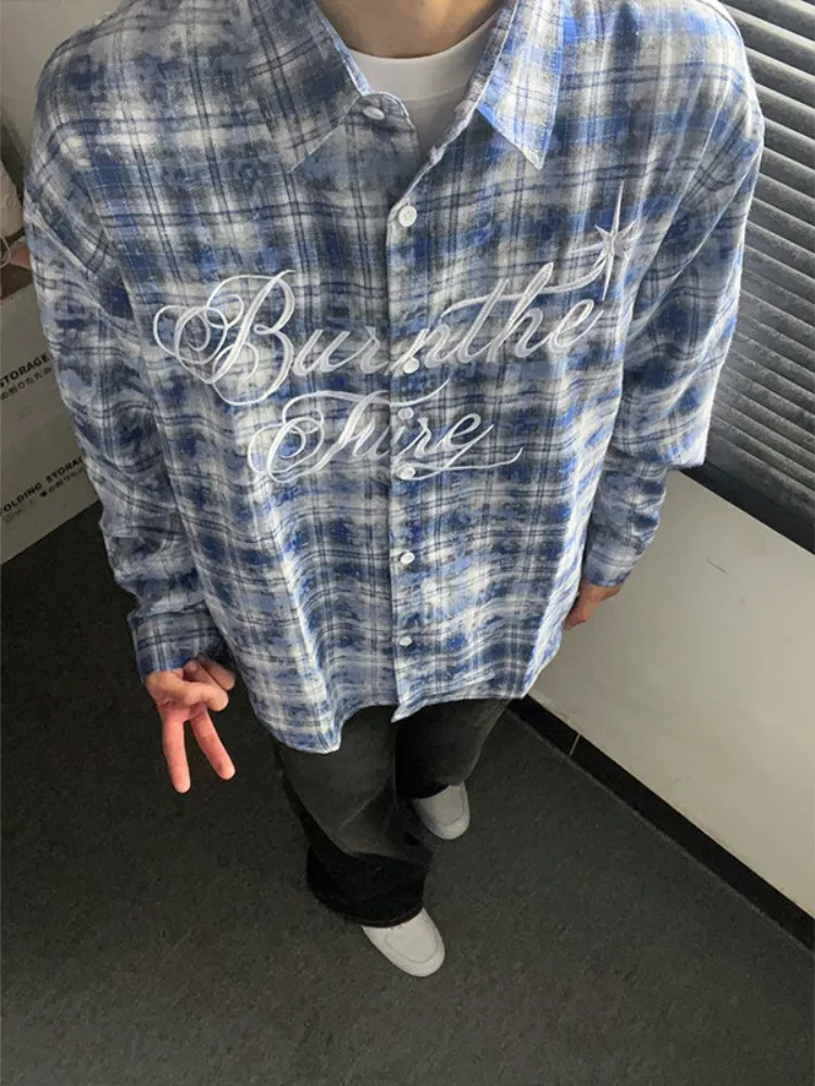 Plaid Long Sve Men's irt Letter Print Spring New Sle Casual Chic Outerwear Trendy Button down Waable All Seasons
Plaid Long Sve Men's irt Letter Print Spring New Sle Casual Chic Outerwear Trendy Button down Waable All Seasons