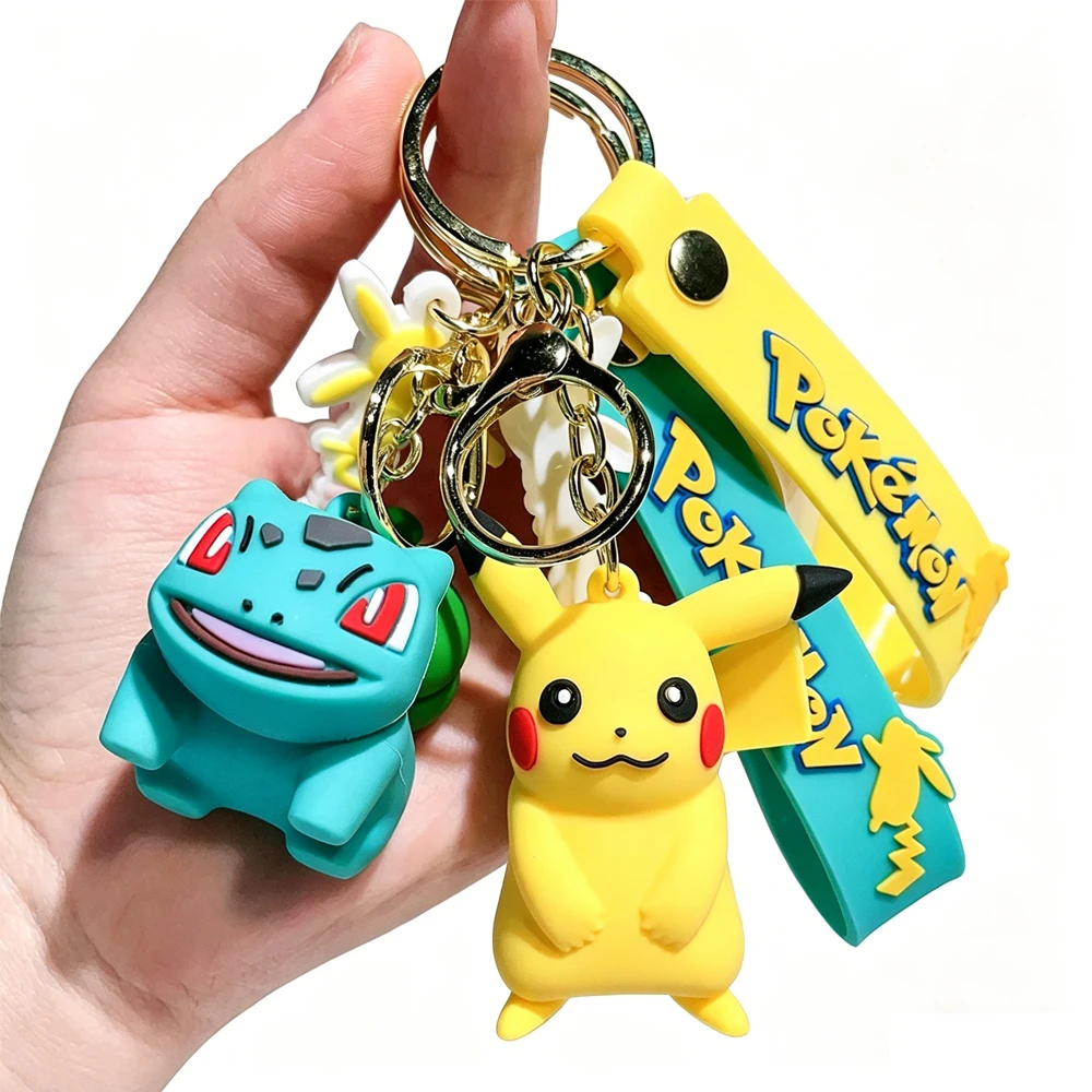 Pokemon Keychain Pikachu Anime Action Figure Toy Kawaii Cartoon Fashion Charmander Psyduck Doll Keyring Car Bag Pendant Kid Gift
Pokemon Keychain Pikachu Anime Action Figure Toy Kawaii Cartoon Fashion Charmander Psyduck Doll Keyring Car Bag Pendant Kid Gift