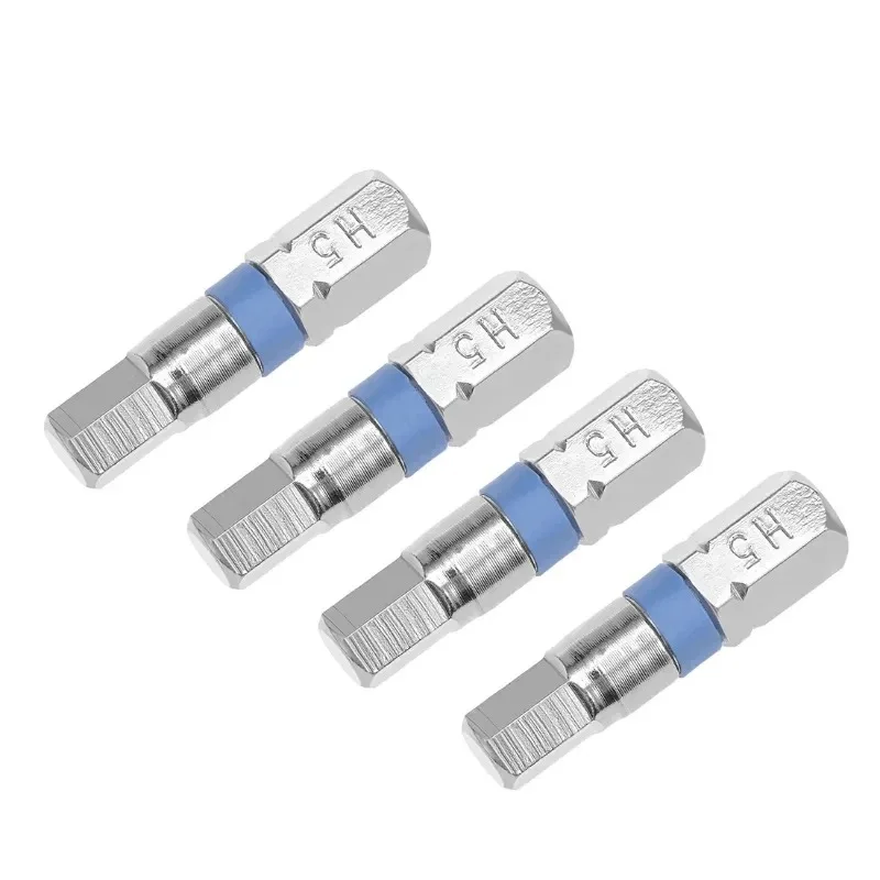 4Pcs Magnetic Hex Screwdriver Bit Set 25mm H4 H5 H6 S2 Steel for Power Drill Impact Driver
4Pcs Magnetic Hex Screwdriver Bit Set 25mm H4 H5 H6 S2 Steel for Power Drill Impact Driver