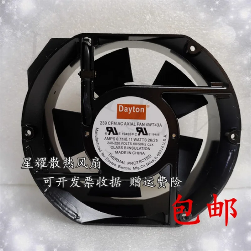 Y + ДЛЯ Dayton 239 CFM ОСЕВОЙ ВЕНТИЛЯТОР ПЕРЕМЕННОГО ТОКА 4WT43A 240-220 В 26/25 Вт 17251 17 СМ Вентилятор охлаждения
Y + ДЛЯ Dayton 239 CFM ОСЕВОЙ ВЕНТИЛЯТОР ПЕРЕМЕННОГО ТОКА 4WT43A 240-220 В 26/25 Вт 17251 17 СМ Вентилятор охлаждения