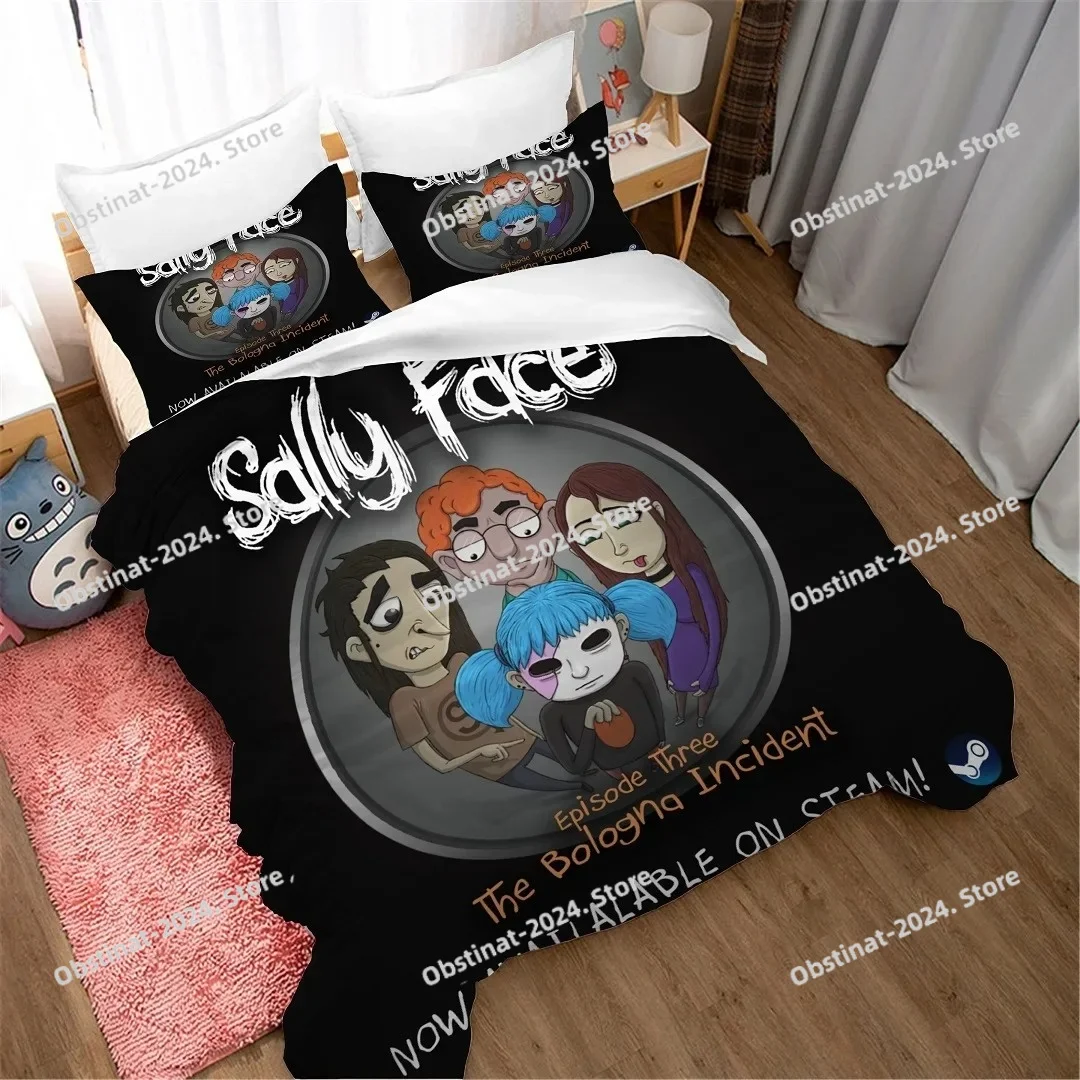 Game Sally Face 3D Printed Duvet Case Pillowcase Bedding Set Twin Full King For Kids Adults Bedroom
Game Sally Face 3D Printed Duvet Case Pillowcase Bedding Set Twin Full King For Kids Adults Bedroom