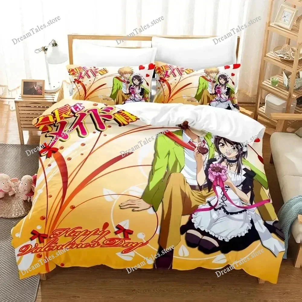 Home Textile Cartoons Maid Sama Misaki Cover Duvet Cover Pillow Case Boy Girl Polyester Bedding Set King Queen Twin Size
Home Textile Cartoons Maid Sama Misaki Cover Duvet Cover Pillow Case Boy Girl Polyester Bedding Set King Queen Twin Size
