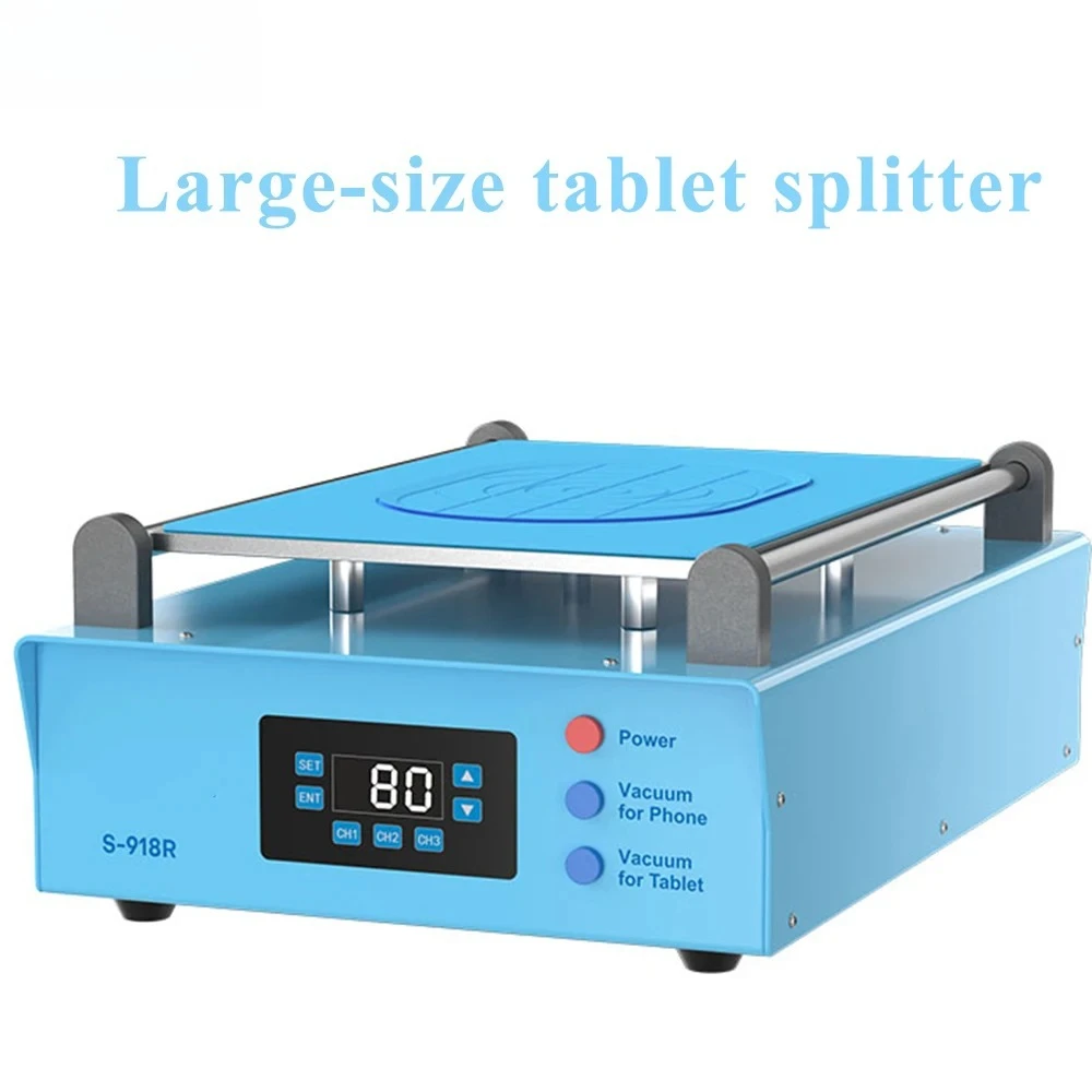 Screen Separator 918R Mobile Phone Repair Dual Air Pump with Direct Constant Temperature Heating Screen Removal Station
Screen Separator 918R Mobile Phone Repair Dual Air Pump with Direct Constant Temperature Heating Screen Removal Station