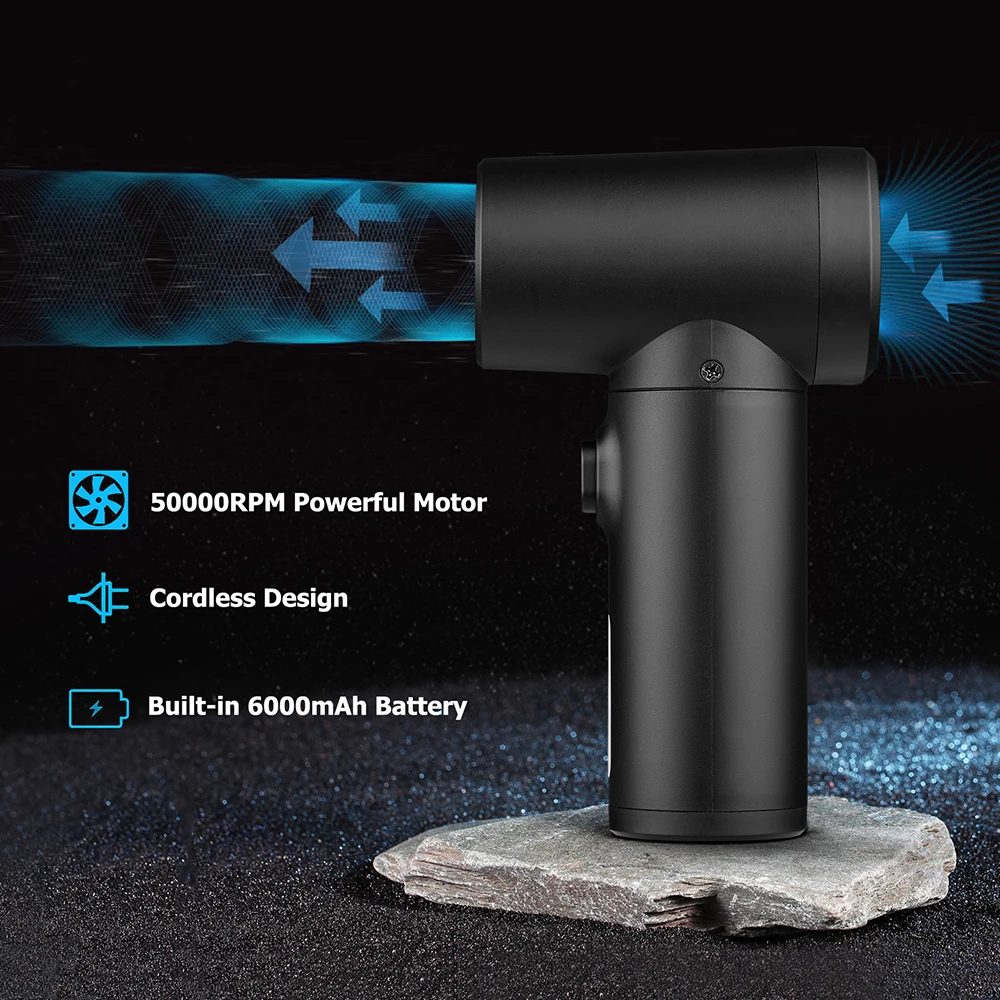 Multifunctional Cordless Electric Air Duster Air Pump 2 in 1 Dust Blowing Device with LED Light Powerful 50000RPM 100W Rechargea
Multifunctional Cordless Electric Air Duster Air Pump 2 in 1 Dust Blowing Device with LED Light Powerful 50000RPM 100W Rechargea