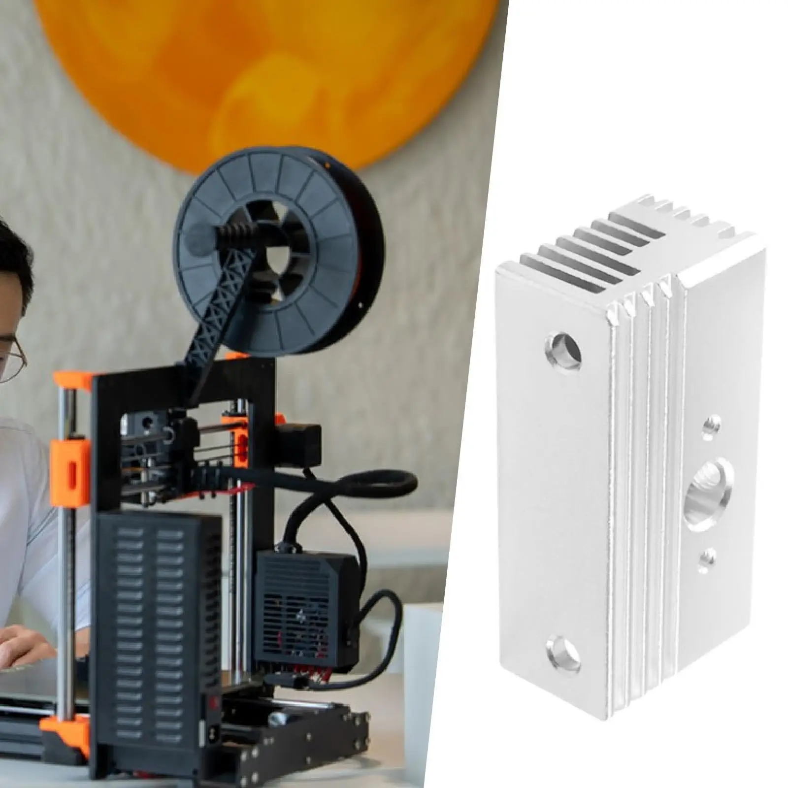 Алюминиевый радиатор для 3D-принтера, компактная замена Hotend, блок быстрого охлаждения, запасные части, профессиональный аксессуар, простая сборка
Алюминиевый радиатор для 3D-принтера, компактная замена Hotend, блок быстрого охлаждения, запасные части, профессиональный аксессуар, простая сборка