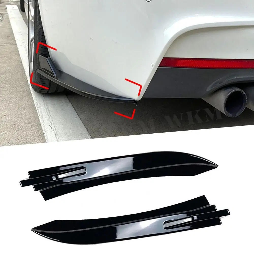 Задний бампер автомобиля, боковой угловой сплиттер, полоса для губ, спойлер, защита от царапин для BMW 3 серии F30 M Tech 2013-2019, фартук с клапанами
Задний бампер автомобиля, боковой угловой сплиттер, полоса для губ, спойлер, защита от царапин для BMW 3 серии F30 M Tech 2013-2019, фартук с клапанами