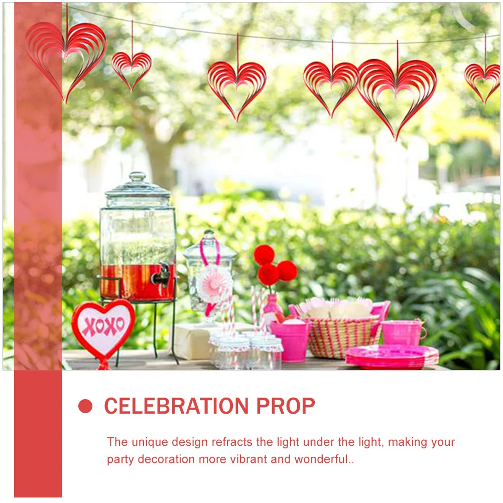 8Pcs Valentine Decoration Heart Shape Garland Wedding Hanging Ornament Party Decor Anniversary Celebration Valentine Decoration 
8Pcs Valentine Decoration Heart Shape Garland Wedding Hanging Ornament Party Decor Anniversary Celebration Valentine Decoration