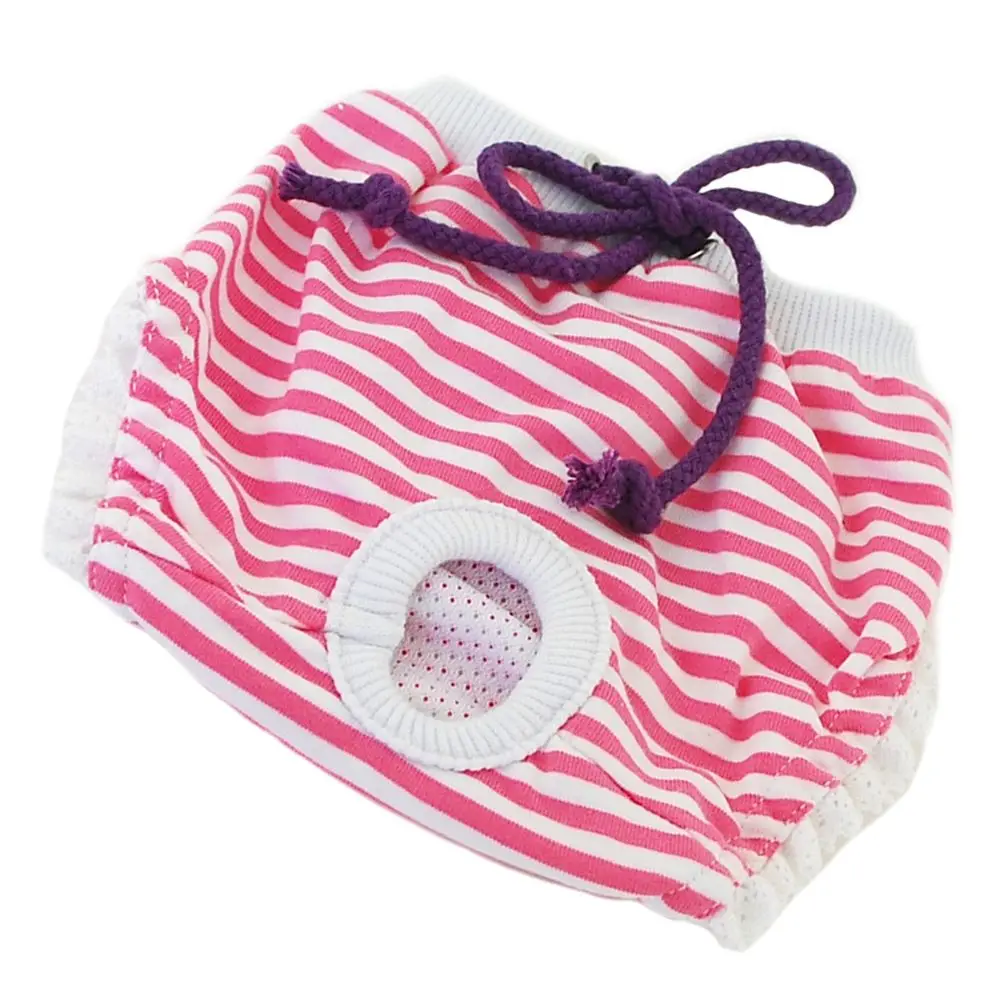 Pet Physiological Pants Small Dogs Female Diaper Adjustable Cotton Pink Comfortable Stripe Moisture Absorption Breathable
Pet Physiological Pants Small Dogs Female Diaper Adjustable Cotton Pink Comfortable Stripe Moisture Absorption Breathable