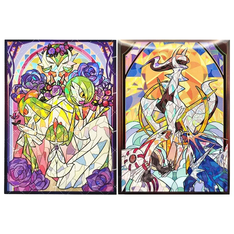 Ptcg Valentine's Day Limited Edition Gardevoir Glass Painted Game Card Cover Arceus Laser Flash Collection Card Protective Cover
Ptcg Valentine's Day Limited Edition Gardevoir Glass Painted Game Card Cover Arceus Laser Flash Collection Card Protective Cover