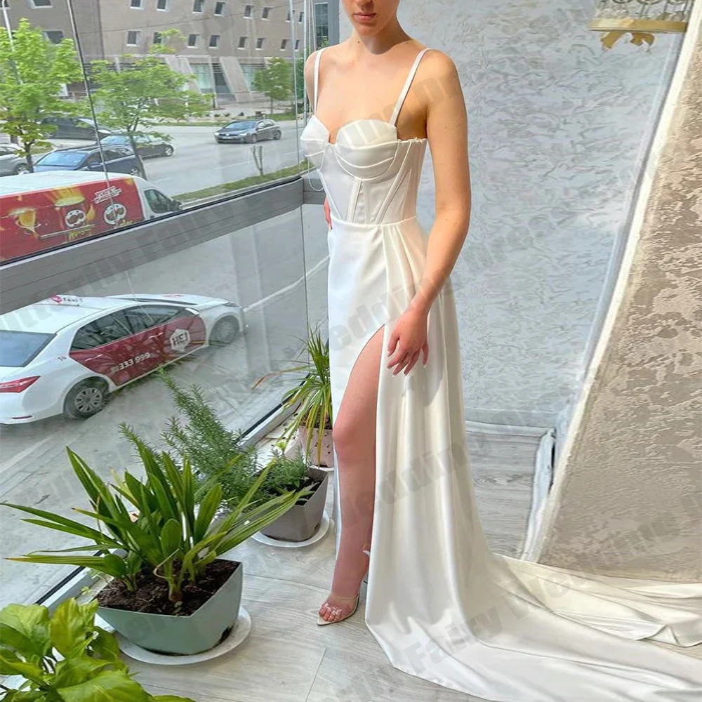 Beautiful Mermaid Off Shoulder Sleeveless Evening Dresses Satin Side Split Formal Club Party Gowns Sweetheart Prom Dresses 2023
Beautiful Mermaid Off Shoulder Sleeveless Evening Dresses Satin Side Split Formal Club Party Gowns Sweetheart Prom Dresses 2023