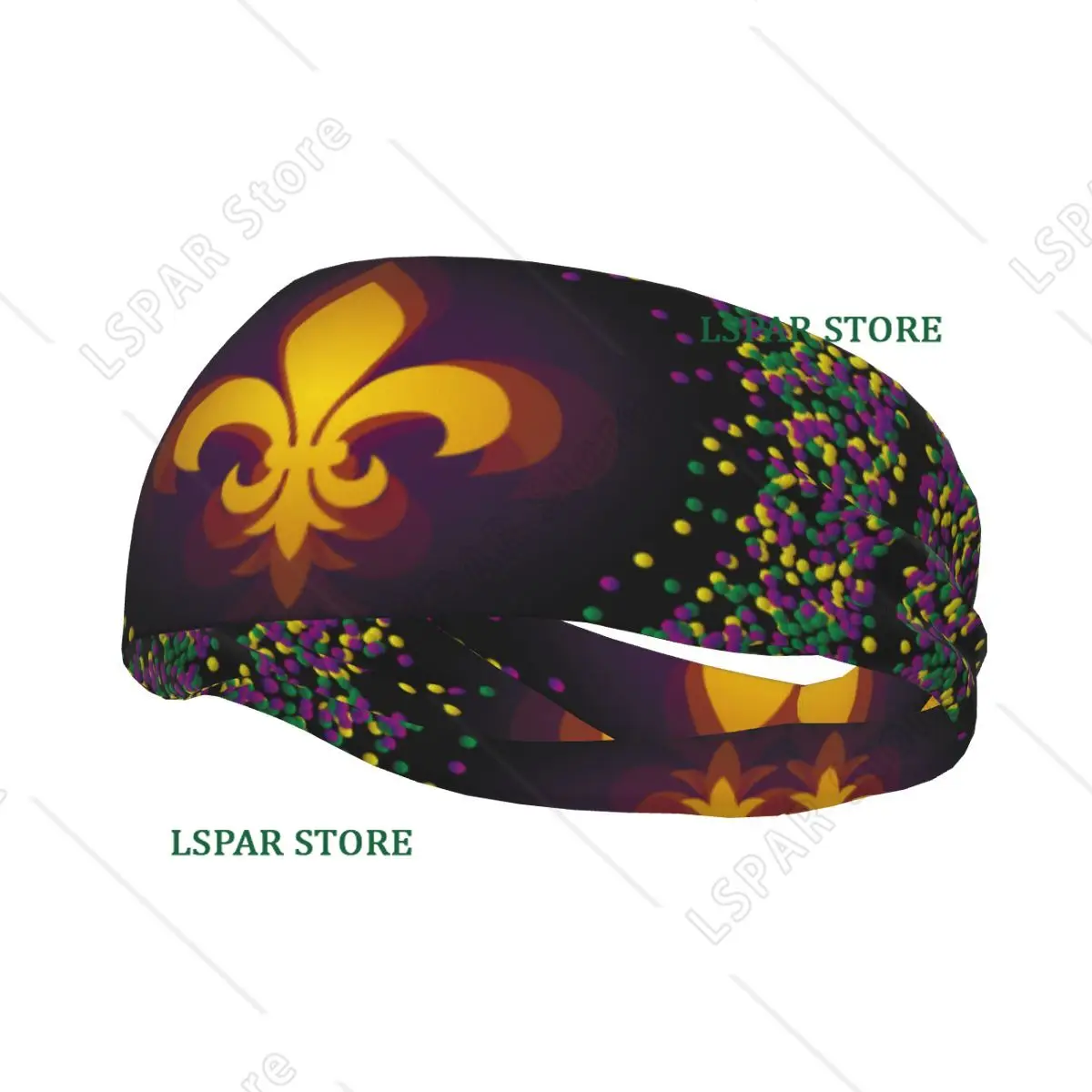 Sports Headband Portable Hair Band Mardi Gras Hair Wrap Brace Running Exercising Sweatband
Sports Headband Portable Hair Band Mardi Gras Hair Wrap Brace Running Exercising Sweatband