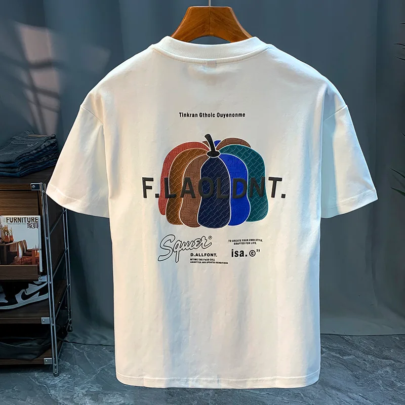 Summer printed short-sleeved T-shirt men's breathable casual crew neck t-shirt half-sleeved comfortable men's top
Summer printed short-sleeved T-shirt men's breathable casual crew neck t-shirt half-sleeved comfortable men's top