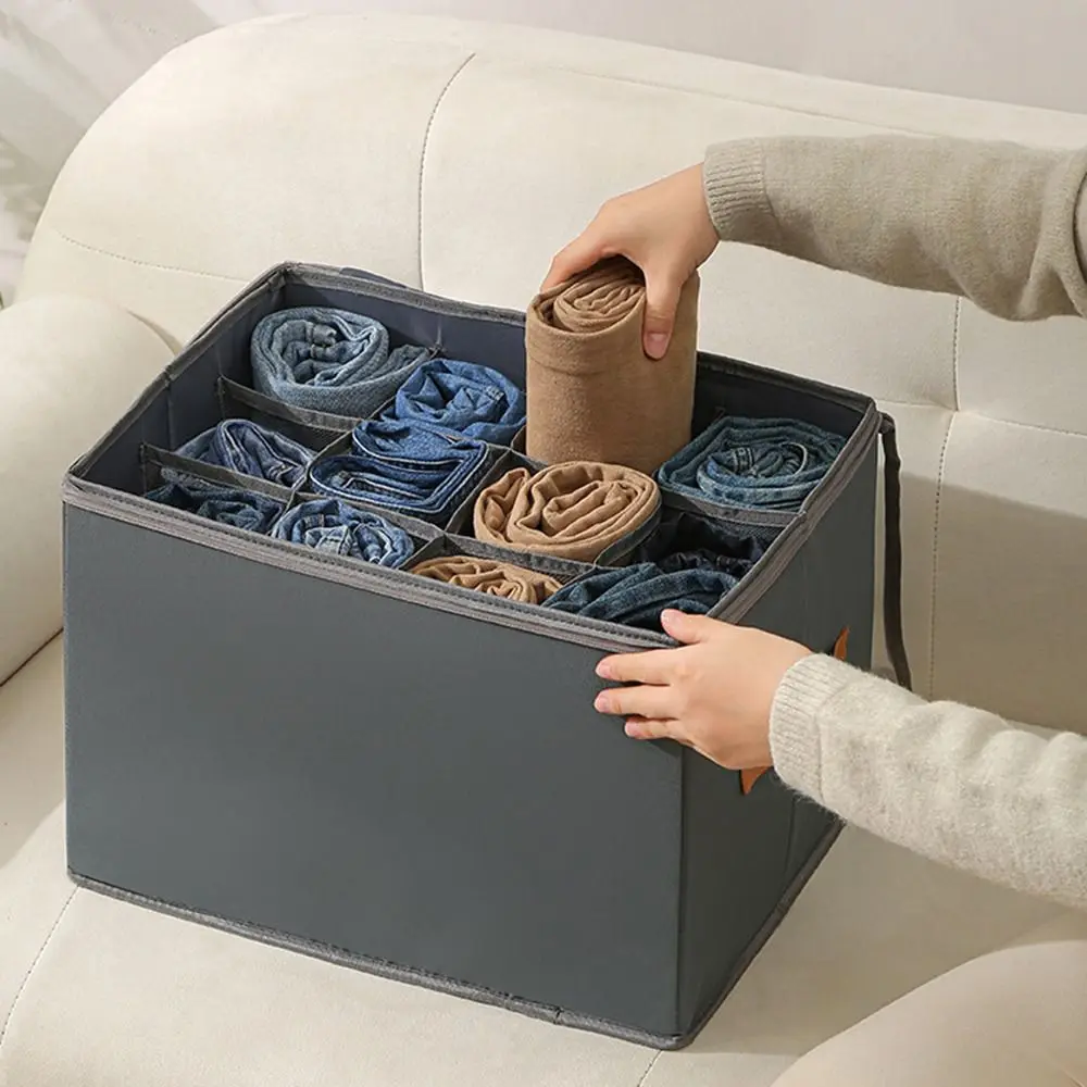 Foldable 12 Grids Shoes Storage Box Waterproof Moisture-Proof Clothes Jeans Storage Box Dustproof Reinforced Handle
Foldable 12 Grids Shoes Storage Box Waterproof Moisture-Proof Clothes Jeans Storage Box Dustproof Reinforced Handle
