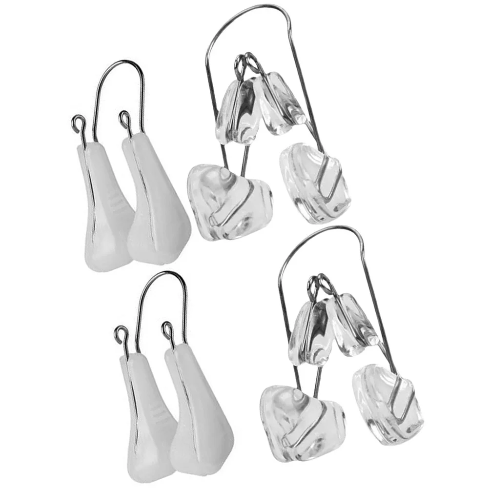 4Pcs Nose Lifter Clip Made of Soft Silicone for Nose Reshaping Slimming and Straightening Corrector Beauty Use
4Pcs Nose Lifter Clip Made of Soft Silicone for Nose Reshaping Slimming and Straightening Corrector Beauty Use