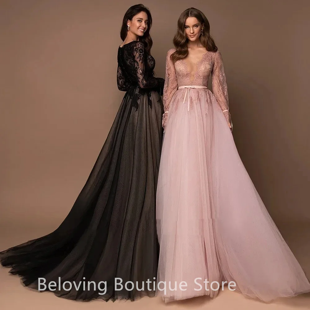 Elegant Long Sleeve V-Neck Lace Evening Dresses 2024 Formal Occasion Draped Luxury Celebrity Dress Wedding Party Gowns Vestidos
Elegant Long Sleeve V-Neck Lace Evening Dresses 2024 Formal Occasion Draped Luxury Celebrity Dress Wedding Party Gowns Vestidos