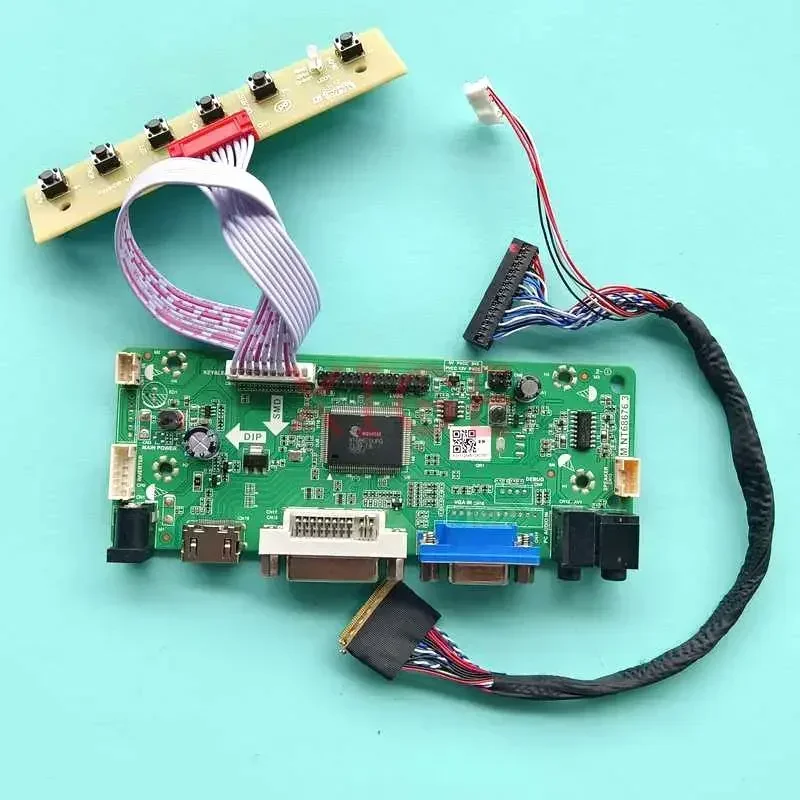 Комплект DIY плата контроллера драйвера для LP121WX3-TLA1/TLA2 N121IB-L06 12,1 "40Pin LVDS VGA DVI 1280x800 HDMI-совместимая панель ноутбука
Комплект DIY плата контроллера драйвера для LP121WX3-TLA1/TLA2 N121IB-L06 12,1 "40Pin LVDS VGA DVI 1280x800 HDMI-совместимая панель ноутбука