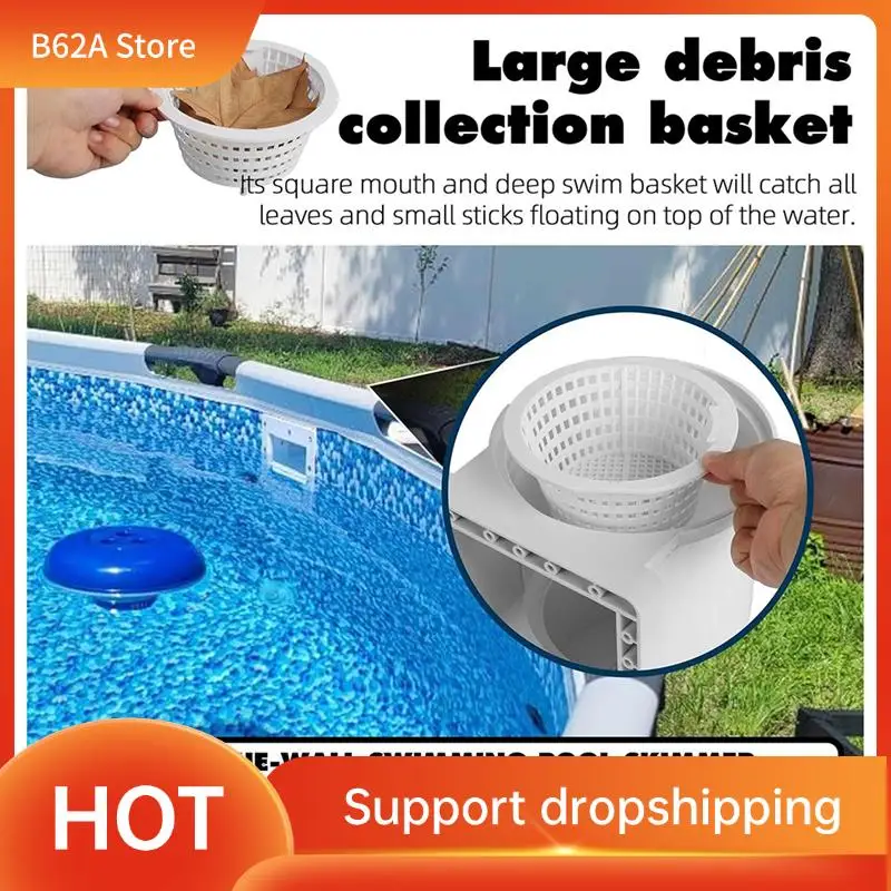 B62A Universal Fit Above Ground Pool Skimmer-Pool Skimmer Accessory Kit -Opening Width 6In Fit All Standard Pool Wall Cutouts
B62A Universal Fit Above Ground Pool Skimmer-Pool Skimmer Accessory Kit -Opening Width 6In Fit All Standard Pool Wall Cutouts