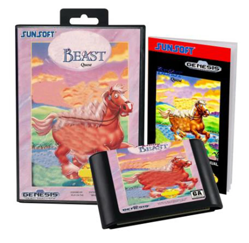Beauty Game and the Beasted - Belled's Quest with Box and Manual for 16 Bit Sega MD Game Cartridge Megadrive Genesis System
Beauty Game and the Beasted - Belled's Quest with Box and Manual for 16 Bit Sega MD Game Cartridge Megadrive Genesis System