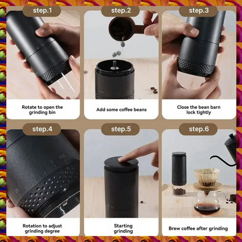 BTCL Electric Grinder Portable Grinder USB Charging Coffee Grinder Automatic Coffee Grinder For Espresso
BTCL Electric Grinder Portable Grinder USB Charging Coffee Grinder Automatic Coffee Grinder For Espresso