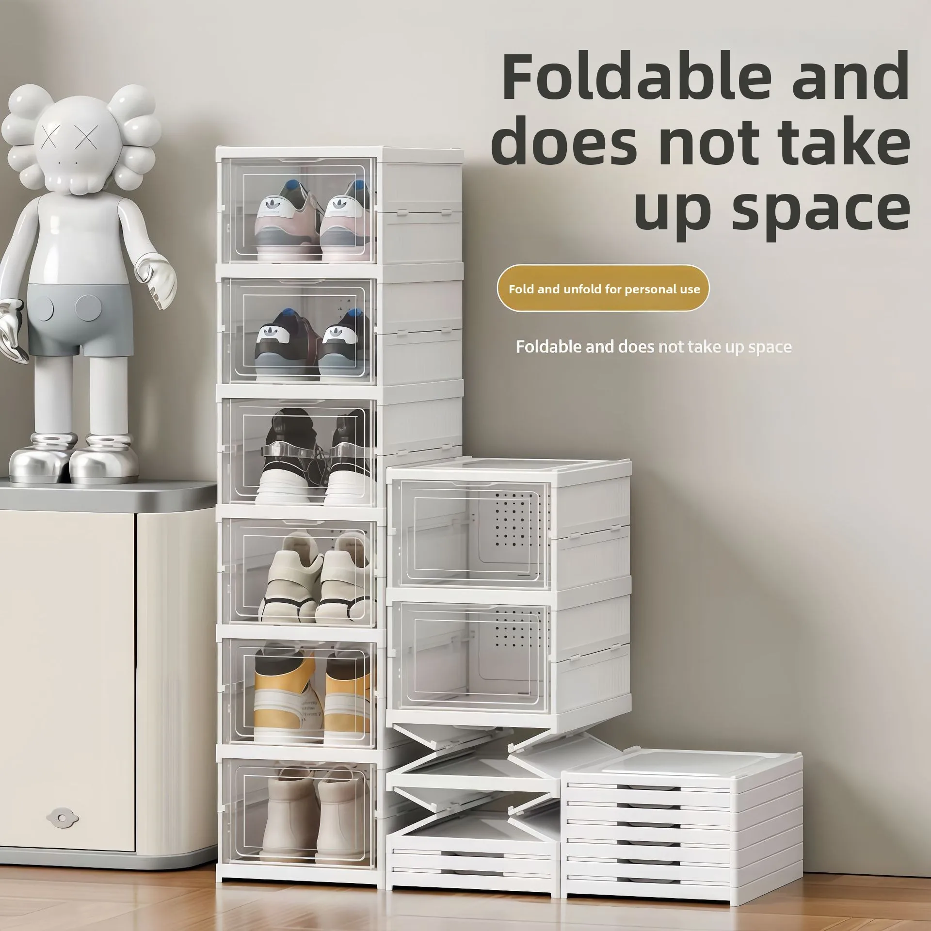 Foldable Shoe Box Transparent Shoe Storage Organizer Acrylic Display Case for Dormitory
Foldable Shoe Box Transparent Shoe Storage Organizer Acrylic Display Case for Dormitory