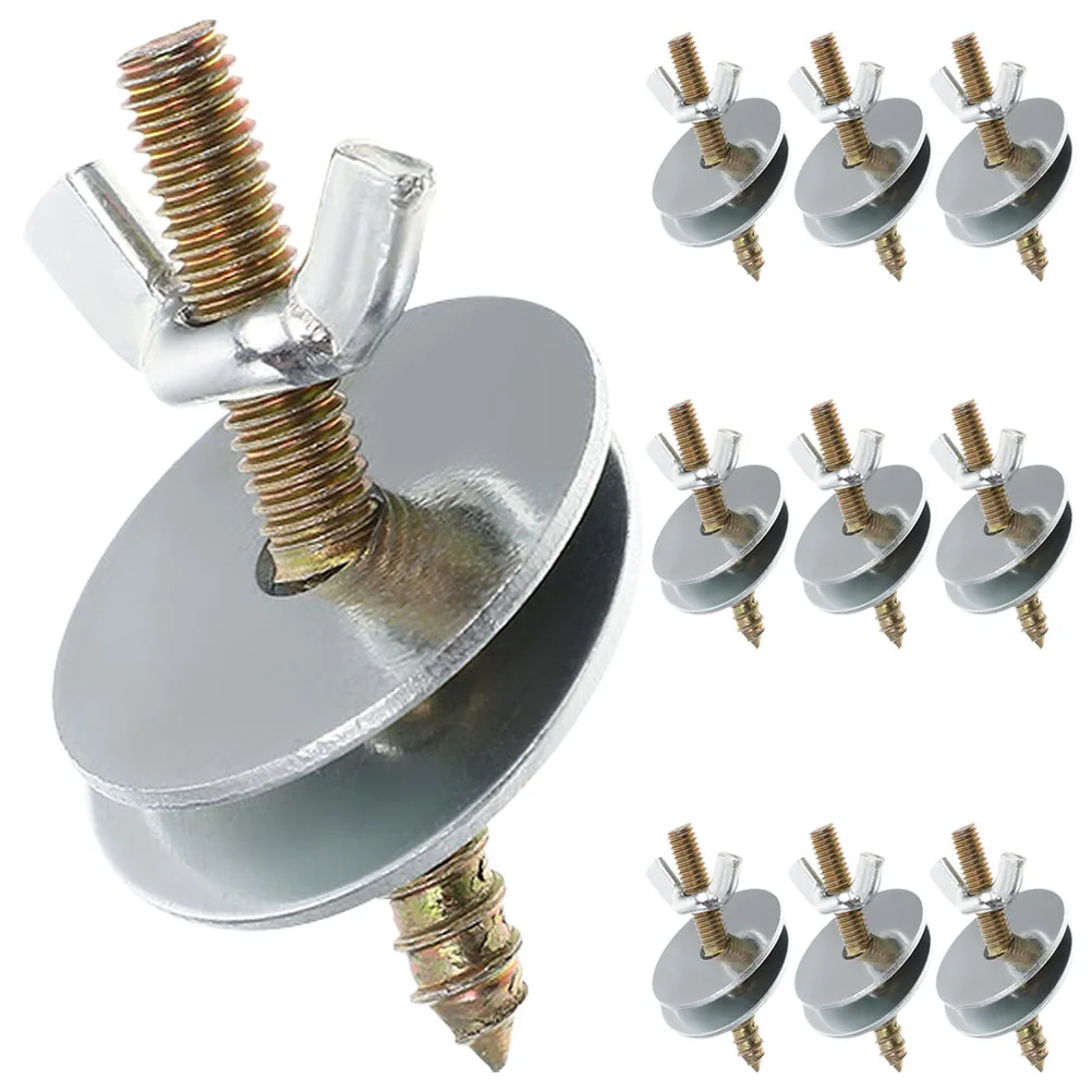 10pcs Cage Screws M5x50 Metal Accessories Pet Screw Nut With Gaskets Cages Washers Retaining Perch Fixing Kit 
10pcs Cage Screws M5x50 Metal Accessories Pet Screw Nut With Gaskets Cages Washers Retaining Perch Fixing Kit