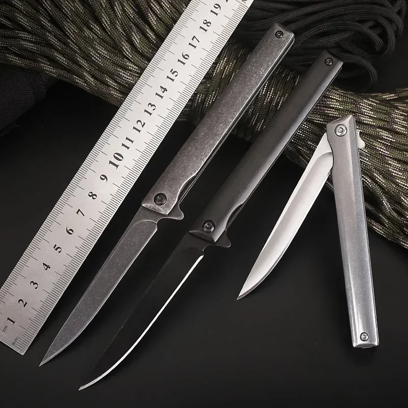 Portable Folding Pocket Knife Holiday Gift Stainless Steel Blade Outdoor Travel Camping Cutting Tool
Portable Folding Pocket Knife Holiday Gift Stainless Steel Blade Outdoor Travel Camping Cutting Tool