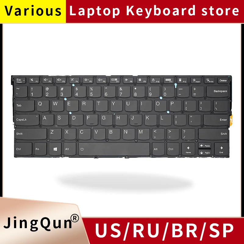 Replacement US/RU Laptop Keyboard For LENOVO IdeaPad Yoga Slim 9 14ITL 9-14ITL05 82D2 82D1 PR4UXB-USA SN20Y70470 Layout Backlit
Replacement US/RU Laptop Keyboard For LENOVO IdeaPad Yoga Slim 9 14ITL 9-14ITL05 82D2 82D1 PR4UXB-USA SN20Y70470 Layout Backlit