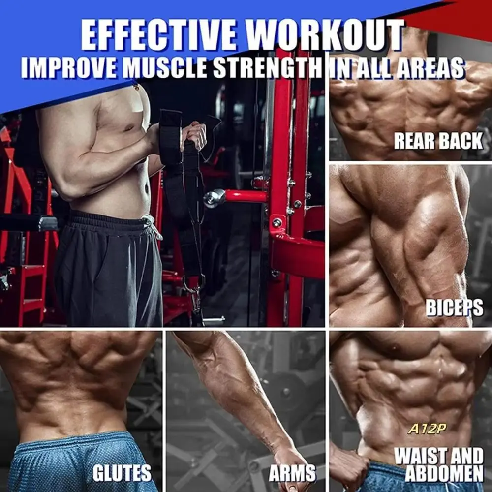 Anti-Slip Tricep Pull Down Rope Multi-Purpose Muscle Training Fitness Tricep Rope Double Ring Neoprene Pads Tricep Pulldown Rope
Anti-Slip Tricep Pull Down Rope Multi-Purpose Muscle Training Fitness Tricep Rope Double Ring Neoprene Pads Tricep Pulldown Rope