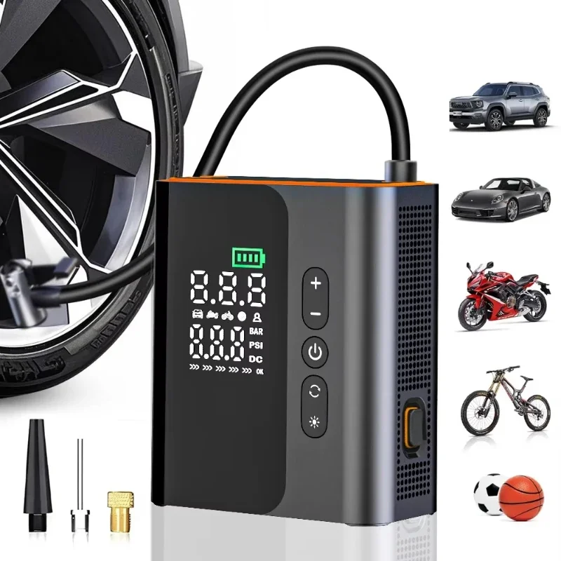 2025 Tire Inflator Portable Air Compressor Automatic 12v Air Pump with Pressure Gauge Car Air Conditioner Vacuum Pump
2025 Tire Inflator Portable Air Compressor Automatic 12v Air Pump with Pressure Gauge Car Air Conditioner Vacuum Pump