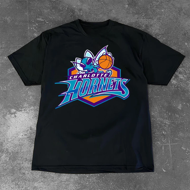 Angry Hornets Баскетбольная мода из плотного хлопка с широким вырезом без деформации с коротким рукавом Бесплатная доставка High Street Boom
Angry Hornets Баскетбольная мода из плотного хлопка с широким вырезом без деформации с коротким рукавом Бесплатная доставка High Street Boom