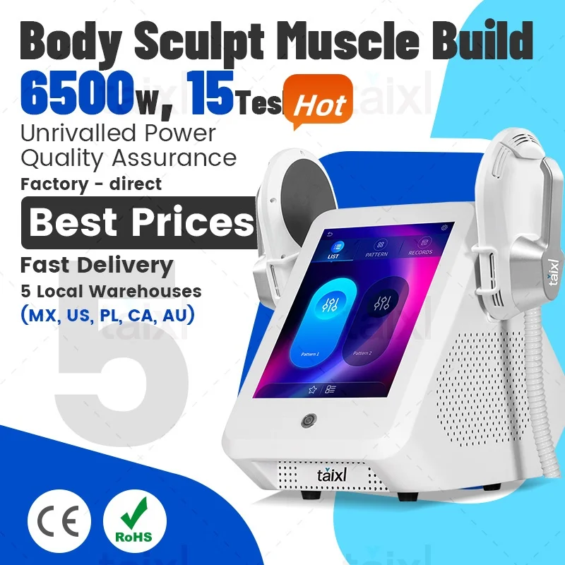 2 handle RF 2025 Professional Portable Hiemt Ems Body Slimming Muscle Stimulator Body Sculpting Shaping Fat BurnMachine
2 handle RF 2025 Professional Portable Hiemt Ems Body Slimming Muscle Stimulator Body Sculpting Shaping Fat BurnMachine
