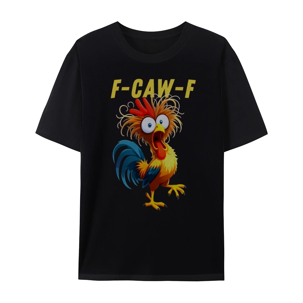Comfortable Fit Men's Crew Neck T-Shirt Cotton Unisex Funny F-Caw-F Chicken shirts, FCAWF Casual Short Sleeves for Summer
Comfortable Fit Men's Crew Neck T-Shirt Cotton Unisex Funny F-Caw-F Chicken shirts, FCAWF Casual Short Sleeves for Summer