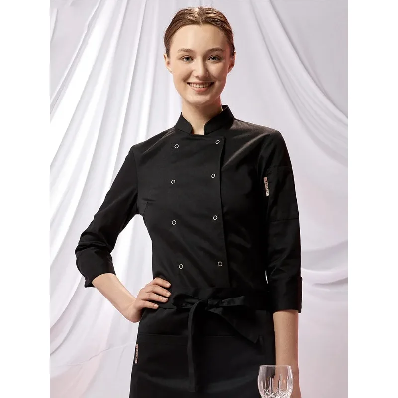 Hotel Female Chef Uniform, Restaurant Waitress Jacket, Catering Cook Coat for Cafe Bakery Kitchen Waiter Workwear
Hotel Female Chef Uniform, Restaurant Waitress Jacket, Catering Cook Coat for Cafe Bakery Kitchen Waiter Workwear
