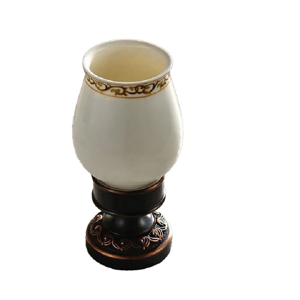Oil Rubbed Bronze Bathroom Desktop Toothbrush Holder With Ceramic Cup Wall Mounted Bathroom Accessories aba474
Oil Rubbed Bronze Bathroom Desktop Toothbrush Holder With Ceramic Cup Wall Mounted Bathroom Accessories aba474