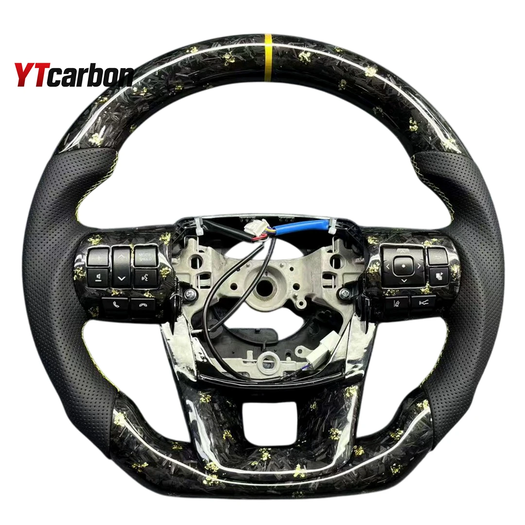 Hilux 16+ TRD JDM Auto Parts Car Interior Accessories Modify Racing Style Custom Real Carbon Fiber Steering Wheel
Hilux 16+ TRD JDM Auto Parts Car Interior Accessories Modify Racing Style Custom Real Carbon Fiber Steering Wheel