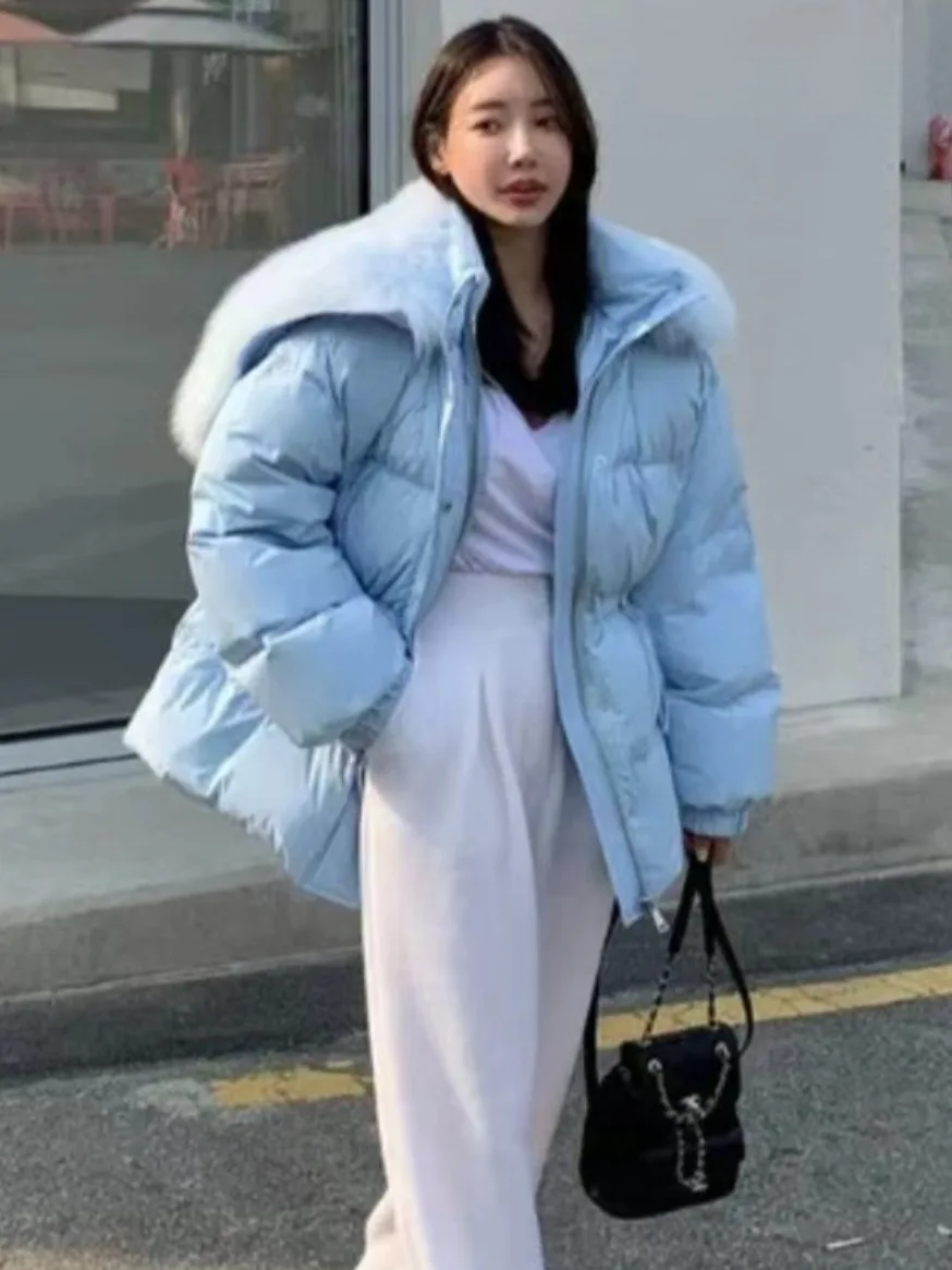 Женская свободная куртка на осень-зиму с отстегивающимся меховым воротником, утепленная хлопком, теплая, на шнуровке, с застежкой-молнией
Женская свободная куртка на осень-зиму с отстегивающимся меховым воротником, утепленная хлопком, теплая, на шнуровке, с застежкой-молнией