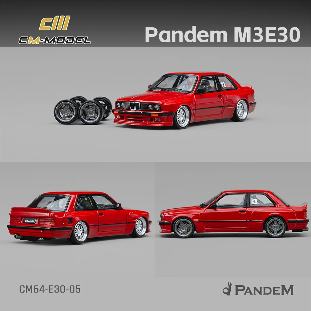 Presale CM Model 1/64 Pandem M3 E30 Bright Red Rocket Bunny Widebody JDM Tuning Diecast Alloy Model with Display Case Miniature
Presale CM Model 1/64 Pandem M3 E30 Bright Red Rocket Bunny Widebody JDM Tuning Diecast Alloy Model with Display Case Miniature