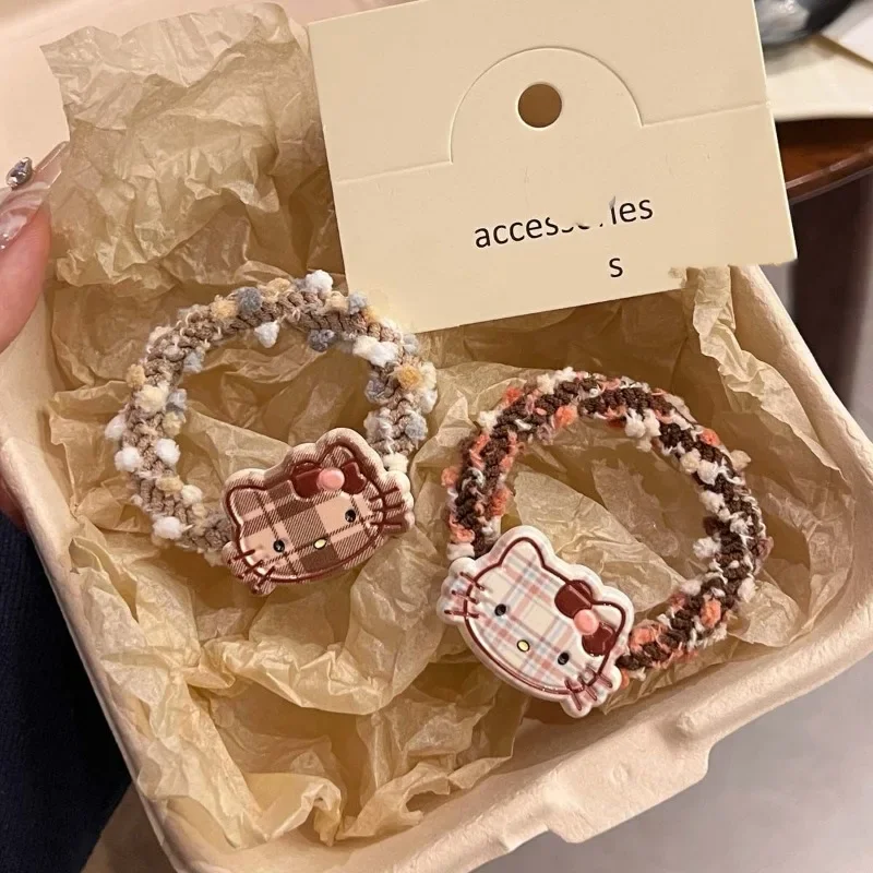 Sanrio Hello Kitty Hair Rope Anime Cartoon Cute Girls Elastic Hair Ringe Ponytail Holder Fashion Hair Accessory Holiday Gifts
Sanrio Hello Kitty Hair Rope Anime Cartoon Cute Girls Elastic Hair Ringe Ponytail Holder Fashion Hair Accessory Holiday Gifts