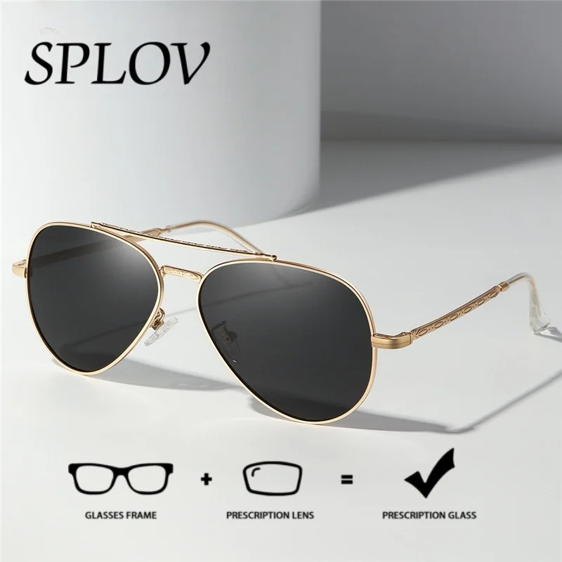 SPLOV Polarized Prescription Sunglasses Fashion Oversized Metal Frame Premium RX Sun Glasses UV400 Protection
SPLOV Polarized Prescription Sunglasses Fashion Oversized Metal Frame Premium RX Sun Glasses UV400 Protection