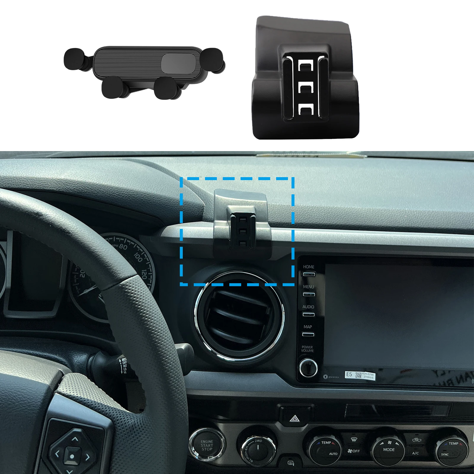 Car Phone Holder for Toyota Tacoma 2015 2016 2017 2018 2019 2020 2021 2022 GPS Bracket Navigation Stand Auto Accessories
Car Phone Holder for Toyota Tacoma 2015 2016 2017 2018 2019 2020 2021 2022 GPS Bracket Navigation Stand Auto Accessories