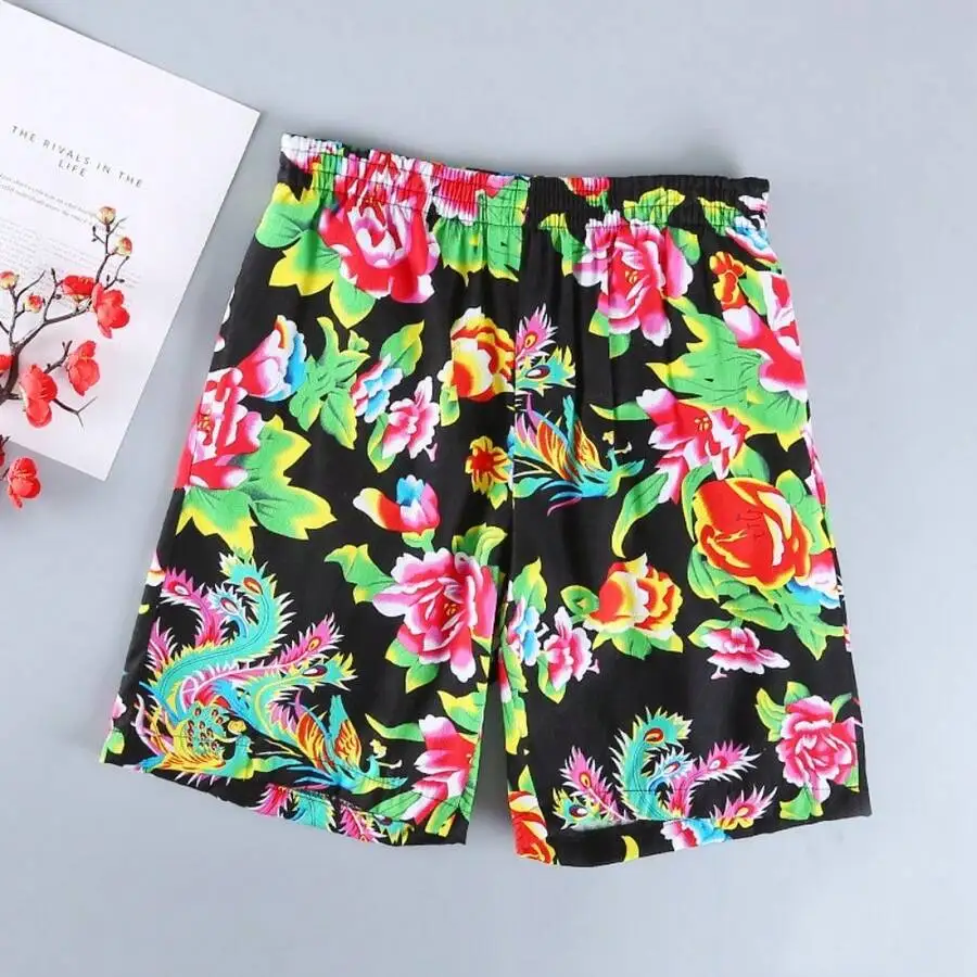 Mens Summer Loose Floral Print Wide Leg Shorts Casual Polyester
Mens Summer Loose Floral Print Wide Leg Shorts Casual Polyester