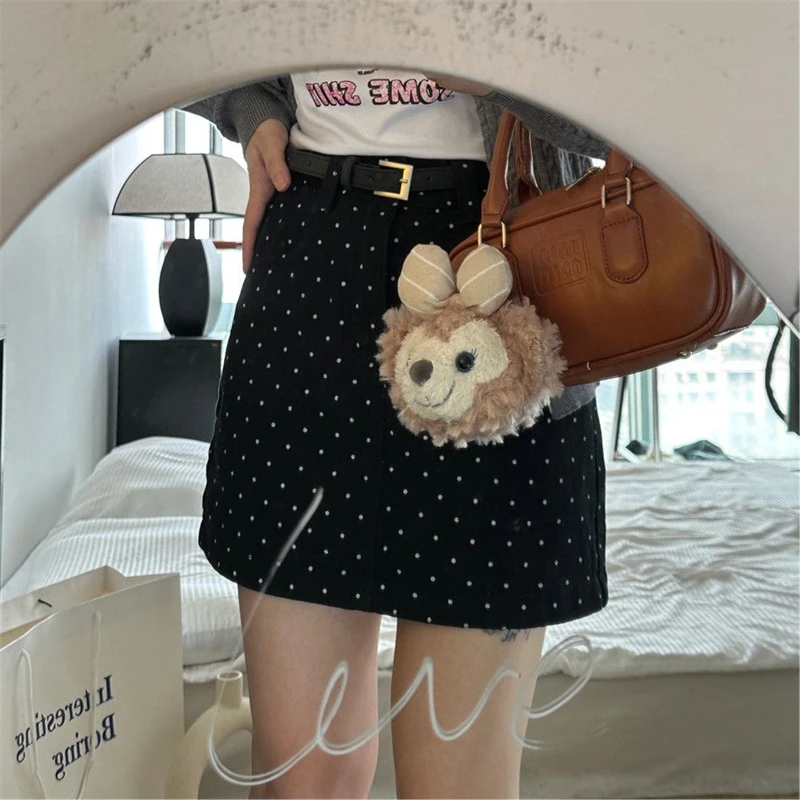 Women's Black Polka Dot A-line Hip Skirt Young Girls Vintage Bottoms Female Summer High Waisted Mini Skirts
Women's Black Polka Dot A-line Hip Skirt Young Girls Vintage Bottoms Female Summer High Waisted Mini Skirts