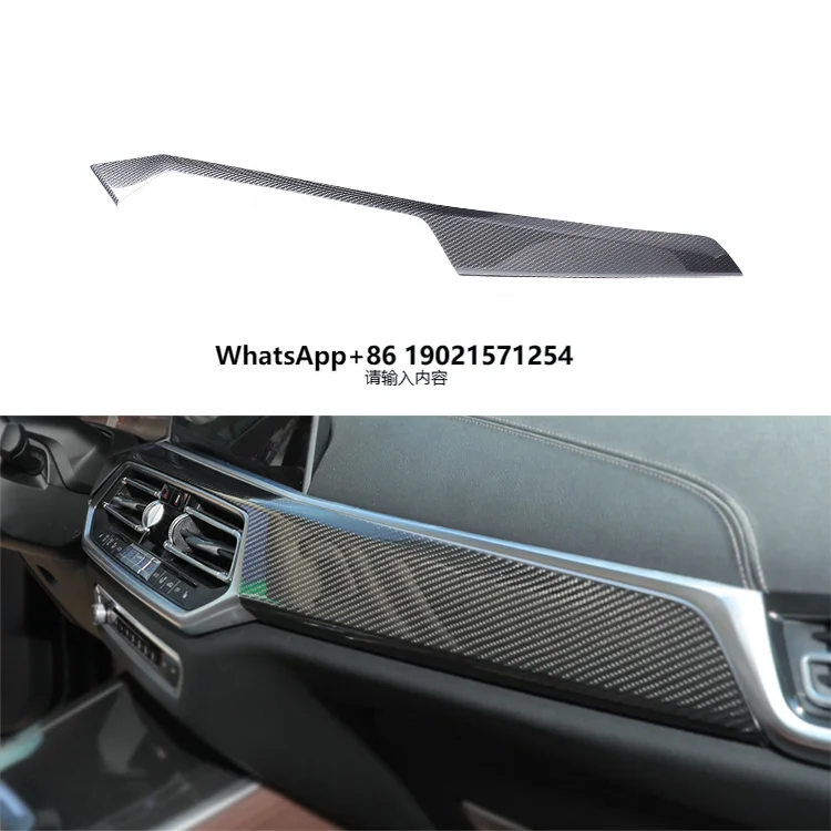 Dry Carbon Fiber Interior Trim Dashboard Cover for X5 G05 2019-up Carbon Interior Kits
Dry Carbon Fiber Interior Trim Dashboard Cover for X5 G05 2019-up Carbon Interior Kits