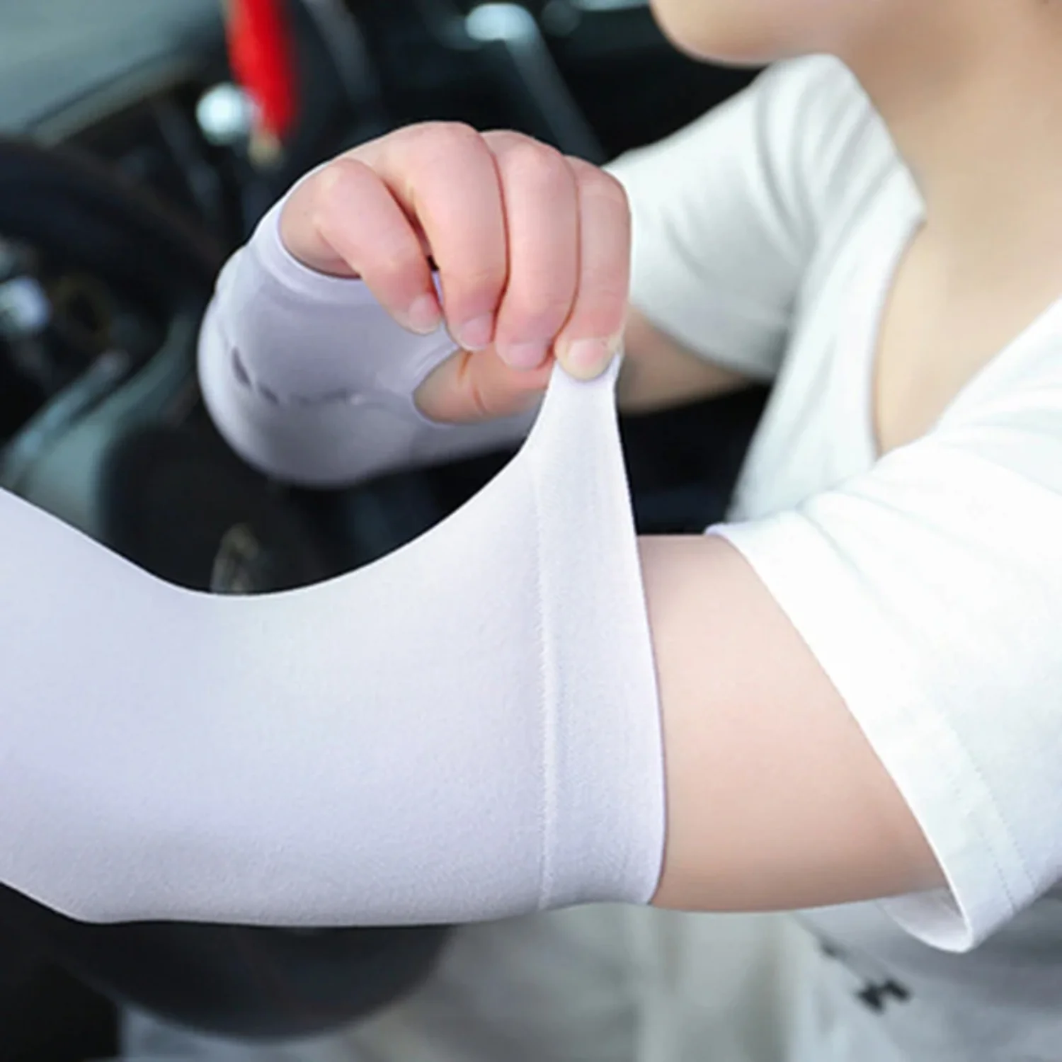 Summer Arm Sleeves Breathable Long Arm Cover Cycling Arm Sleeves Sun UV Protection Sports Safety Cooling Bicycle Protective Gear
Summer Arm Sleeves Breathable Long Arm Cover Cycling Arm Sleeves Sun UV Protection Sports Safety Cooling Bicycle Protective Gear