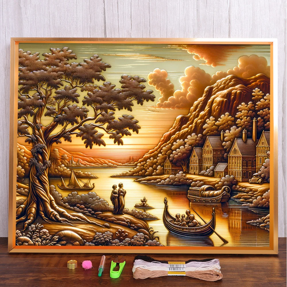 Landscape Sunset River Printed 11CT Cross-Stitch Kit DIY Embroidery Handiwork Sewing Hobby Handmade Room Decor Gift Home Decor
Landscape Sunset River Printed 11CT Cross-Stitch Kit DIY Embroidery Handiwork Sewing Hobby Handmade Room Decor Gift Home Decor