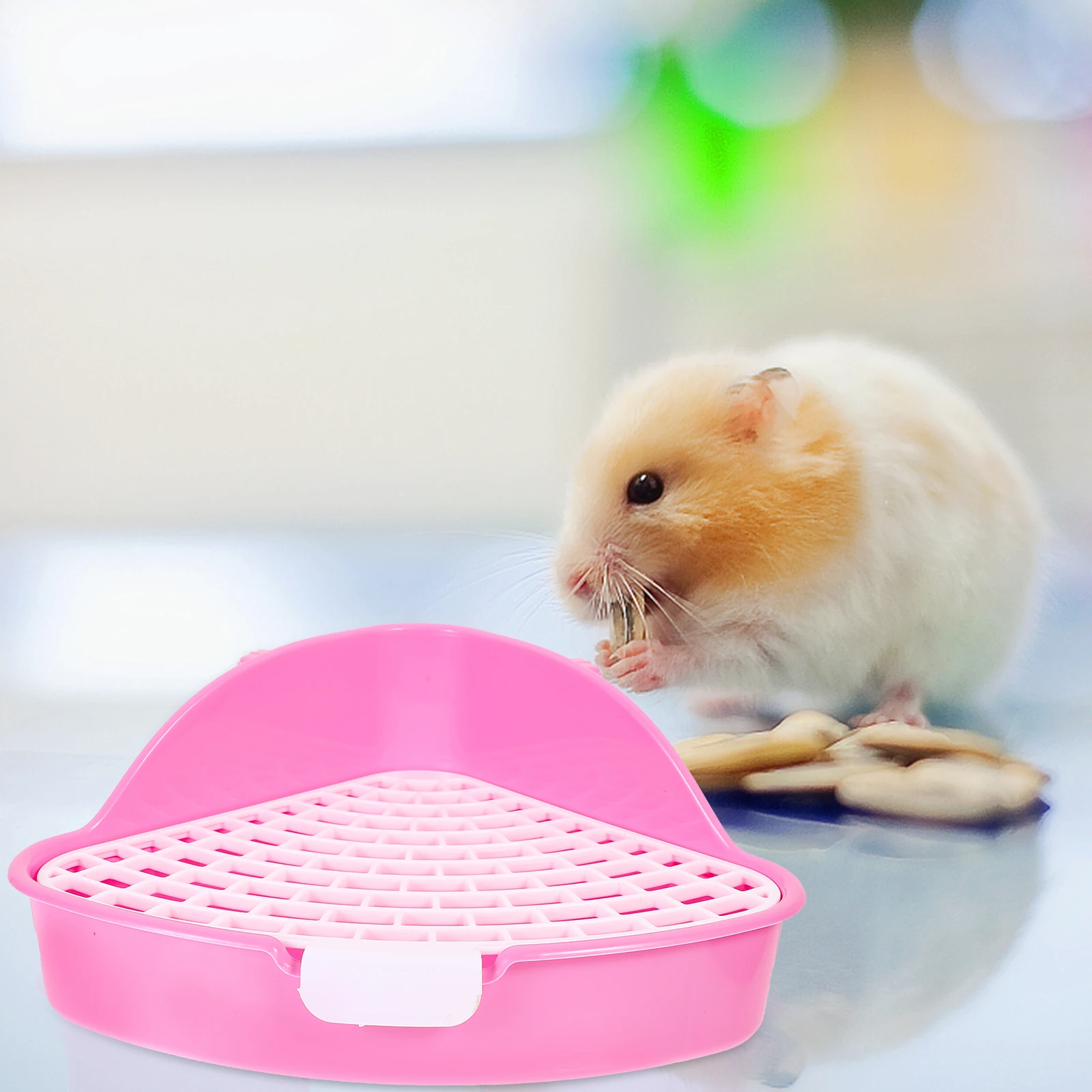 Small Animal Toilet Rabbit Potty Pink Bedding Lightweight Durable Bunny Litter Box Chinchilla Training Pet House Garden Use
Small Animal Toilet Rabbit Potty Pink Bedding Lightweight Durable Bunny Litter Box Chinchilla Training Pet House Garden Use
