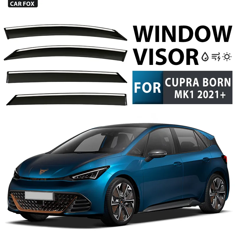 For Seat Cupra Born 2021+ Car Window Visor Awning Shelters Windshield Side Window Rain Sun Shade Auto Accessories Car Styling
For Seat Cupra Born 2021+ Car Window Visor Awning Shelters Windshield Side Window Rain Sun Shade Auto Accessories Car Styling