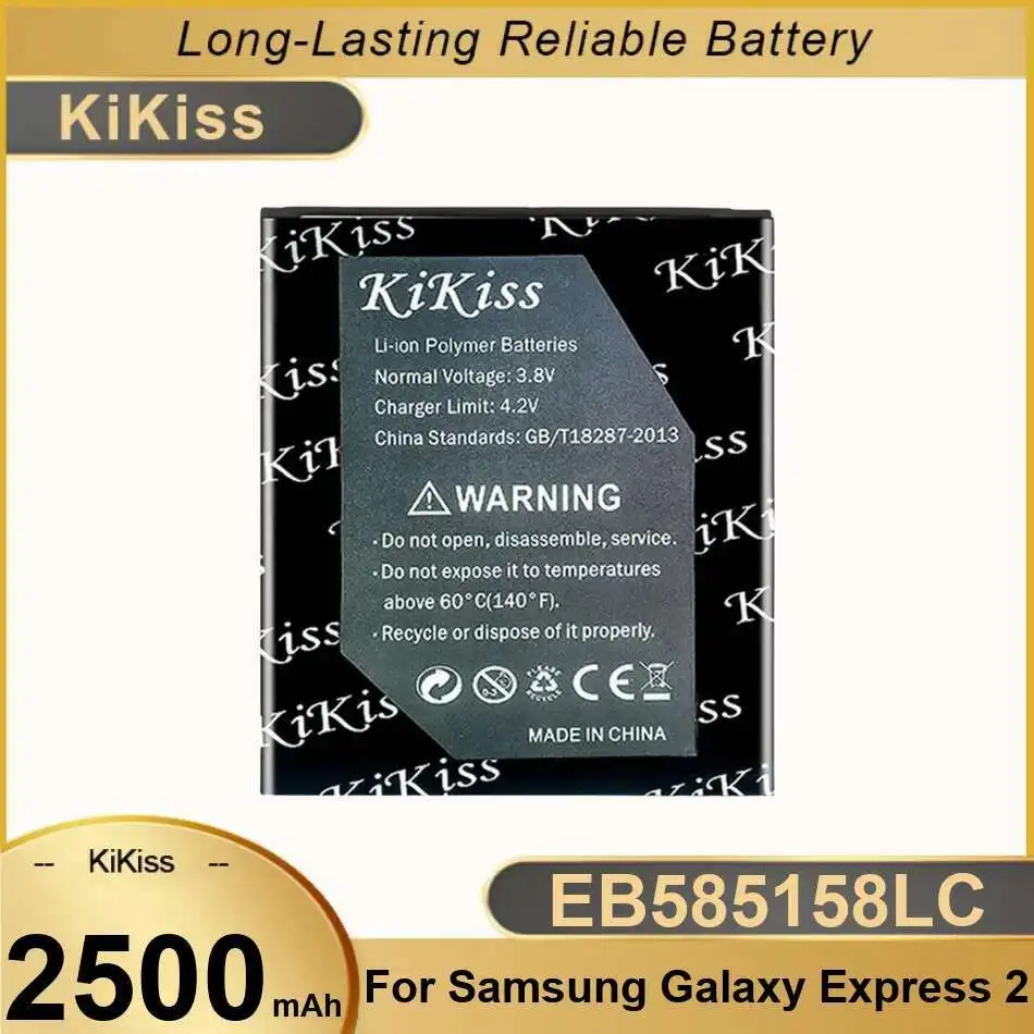 Аккумулятор мобильного телефона EB585158LC 2500 мАч для Samsung Galaxy Express 2 SM-G3815 SM-G3812 SM-G3818 SM-G3819 SM-G3819D
Аккумулятор мобильного телефона EB585158LC 2500 мАч для Samsung Galaxy Express 2 SM-G3815 SM-G3812 SM-G3818 SM-G3819 SM-G3819D