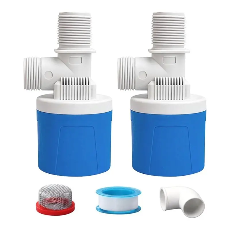 【CYBER MONDAY】Top Inlet 3/4" For Water Float Valve(2 Pack), Automatic For Water Tank Level Control Valve For Trough Pool Livesto
【CYBER MONDAY】Top Inlet 3/4" For Water Float Valve(2 Pack), Automatic For Water Tank Level Control Valve For Trough Pool Livesto